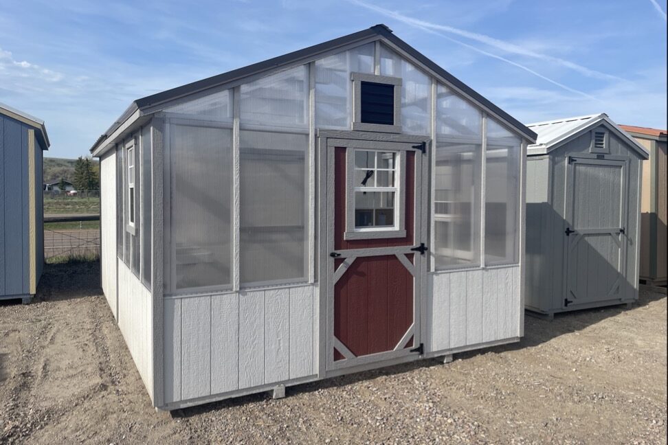 Montana Shed Center has already assembled greenhouses for sale in Helena Montana!