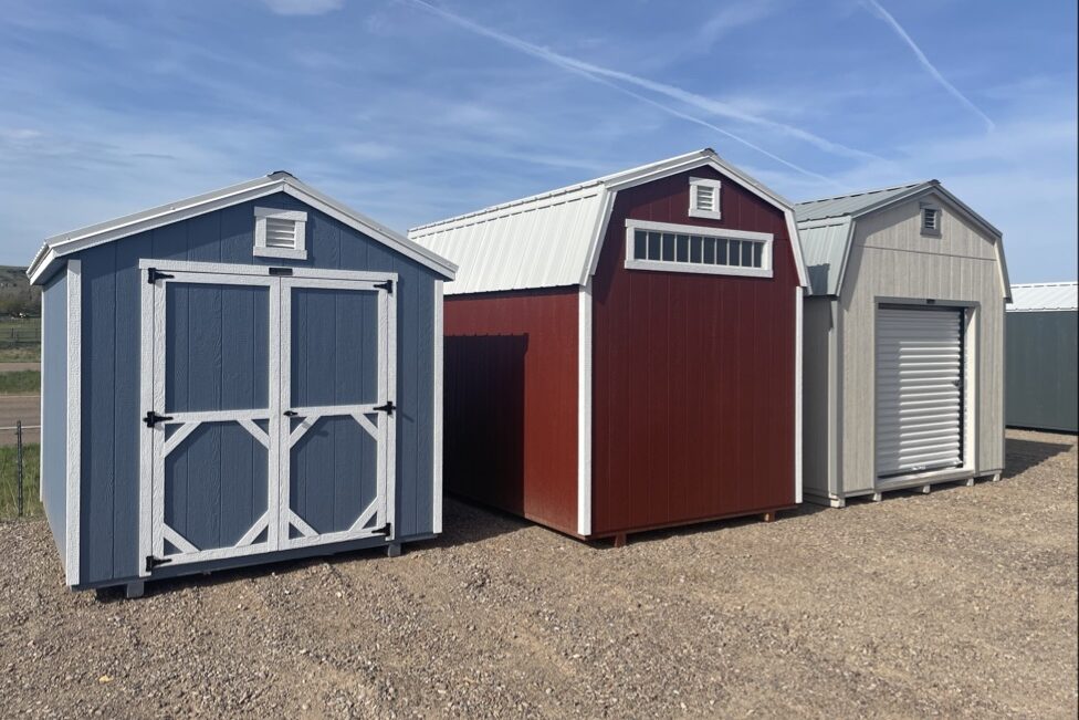Sheds for sale in Helena Montana! Montana Shed Center offers high quality custom storage sheds!